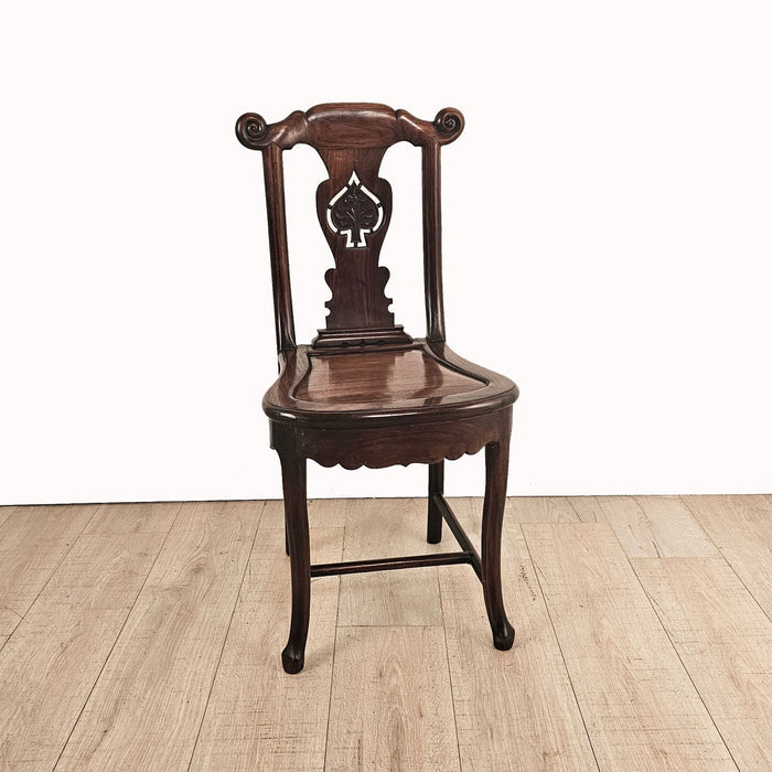 Hong Mu 19th Century Chinese Side Chair