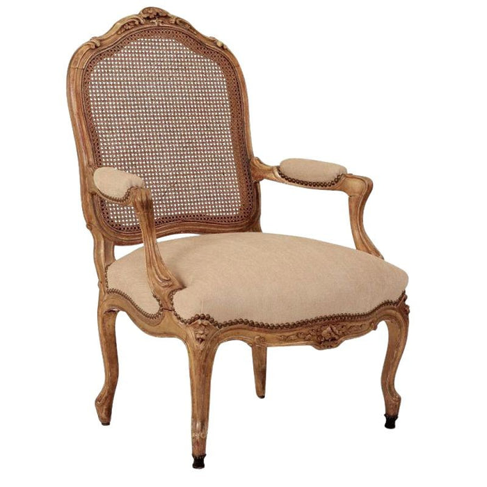 19th Century French Gilt Wood Armchair Was $4500