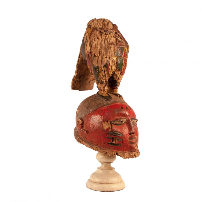 Circa 19th Century Igbo Dance Mask, Nigeria