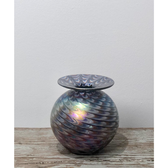 California Iridescent Art Glass Vase