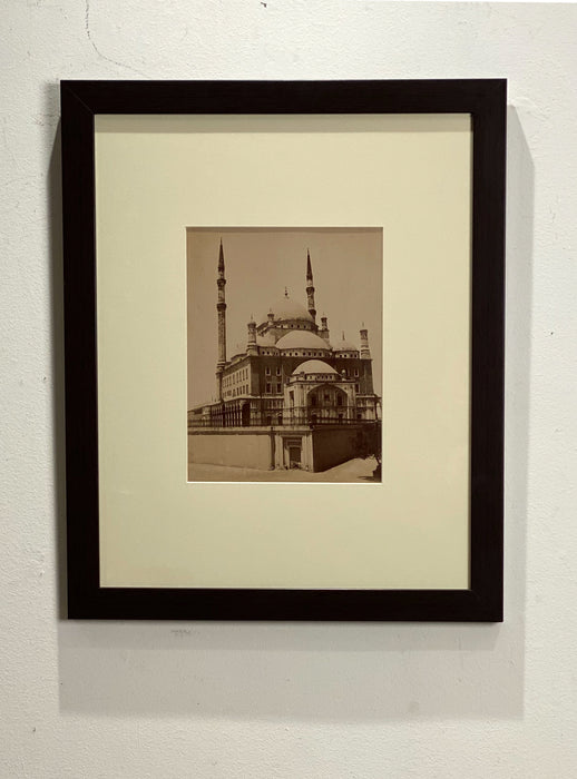Antique Photograph of the Mosque Muhammad Ali