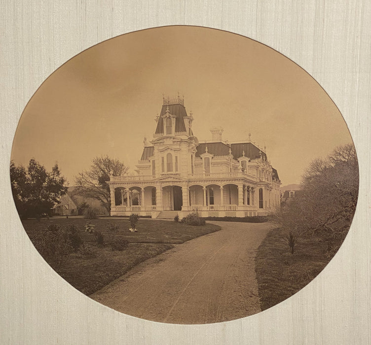 Photograph of a Victorian House, Circa 1870