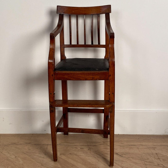 Georgian Elm Child's Chair, England Circa Early 19th Century