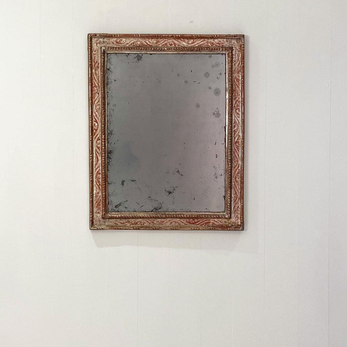 Circa 1780 Venetian Silver Gilt Mirror, Italy