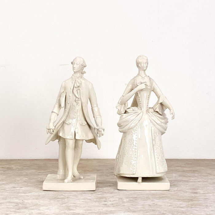 Circa 1880 Porcelain Figures, France, A Pair