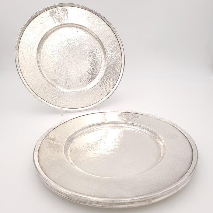 Set of Four Rogers Brothers Silver Plates