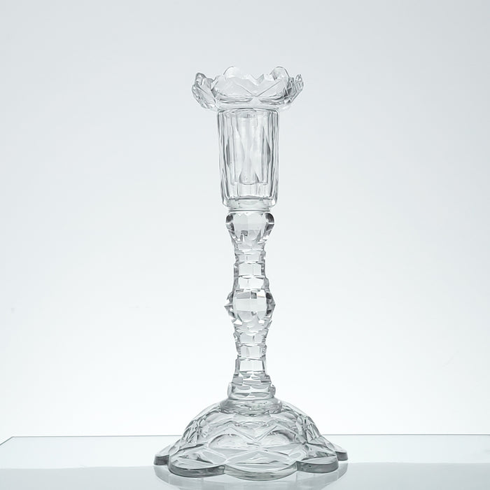 Circa 18th Century George III Period Crystal Candlestick, England