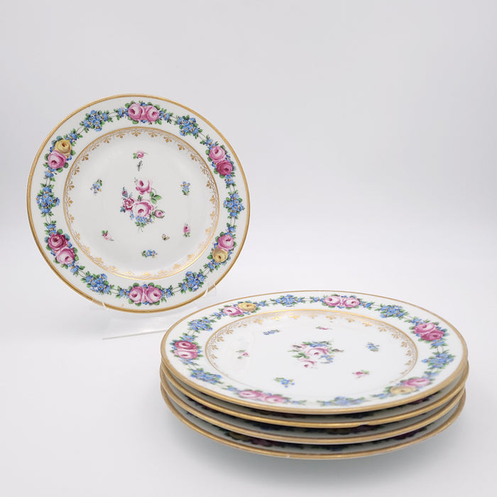 Set of Four Dresden Plates, Germany circa 1920