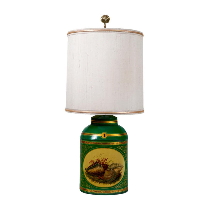 Apple Green Tea Canister / Lamp #1