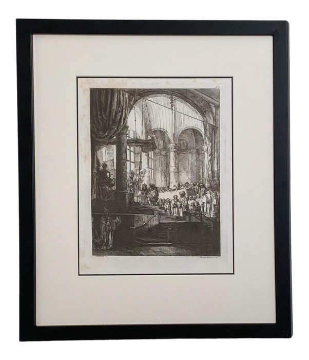 Late 18th Century Rembrandt Etching #5, by Francesco Novelli