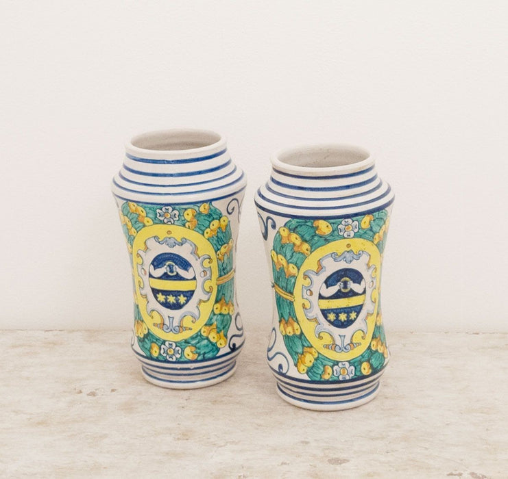 Pair of Vintage Apothecary Jugs in the 17th Century Style