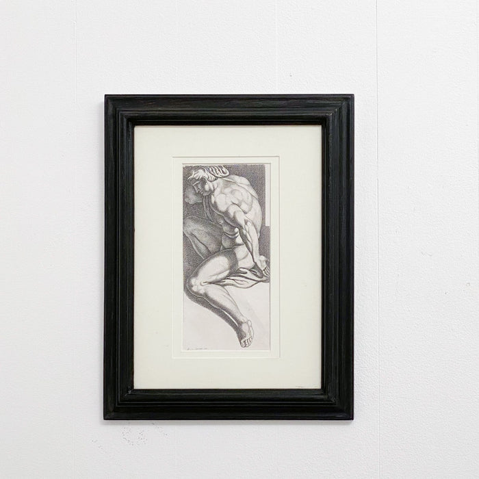 Original Engraving from Annibale Carracci, "Loves of the Gods"