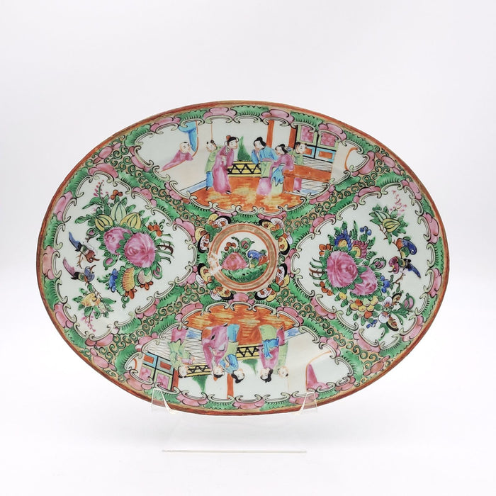 Chinese Export Rose Medallion Platter, China circa 1880