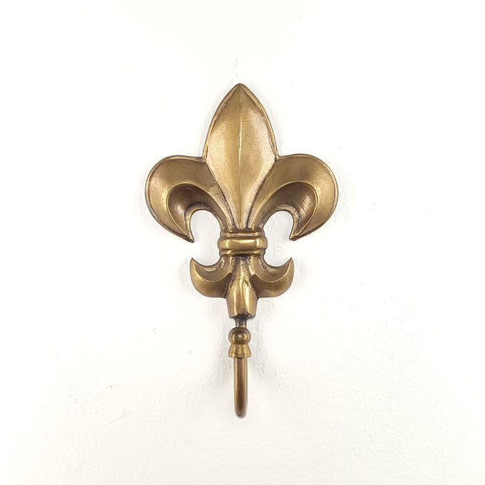 Fleur-de-Lis Coat Hook, France circa 1930
