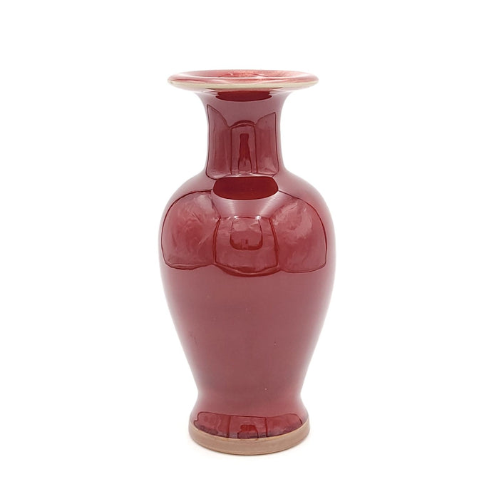 Vintage Oxblood Chinese Vase