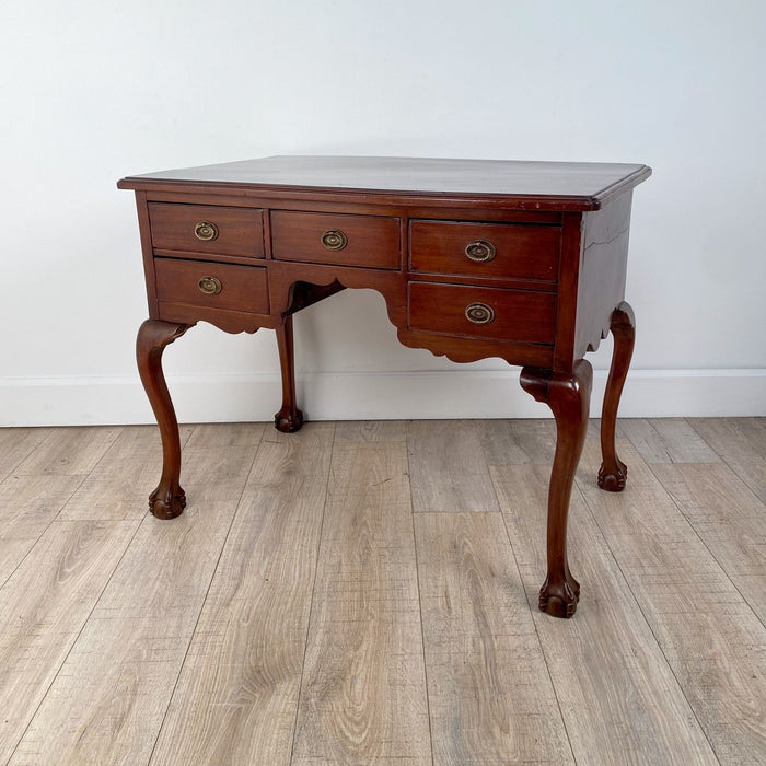 Chippendale Style Walnut Lowboy, 19th Century, American