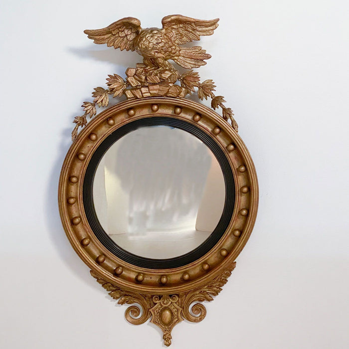 Victorian English Convex Mirror, 19th century