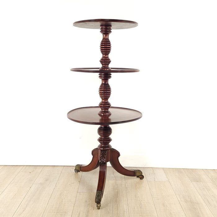 Late Georgian / Early Regency Mahogany Silent Waiter, circa 1815