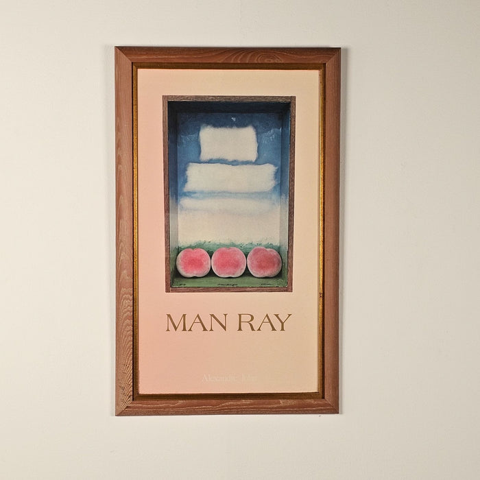 Vintage Lithograph of Man Ray Diorama