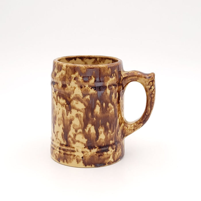 Early Stoneware Treacle Glazed Mug, England, 18th century or earlier