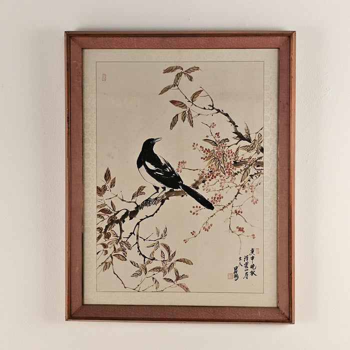 Vintage Chinese Ink and Wash Painting, circa 1920s