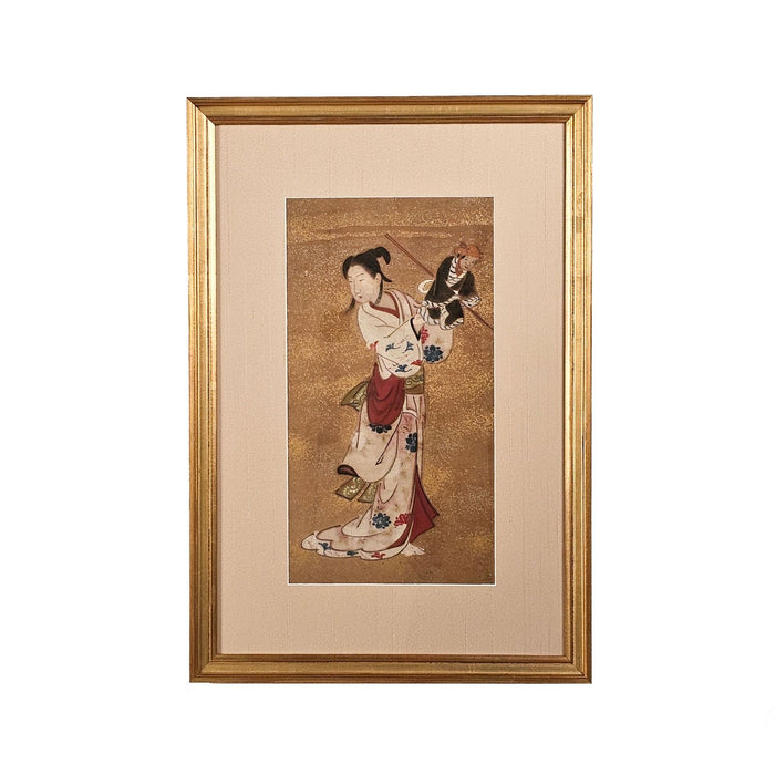 Edo Period Painting of a Beauty, Japan circa 1820