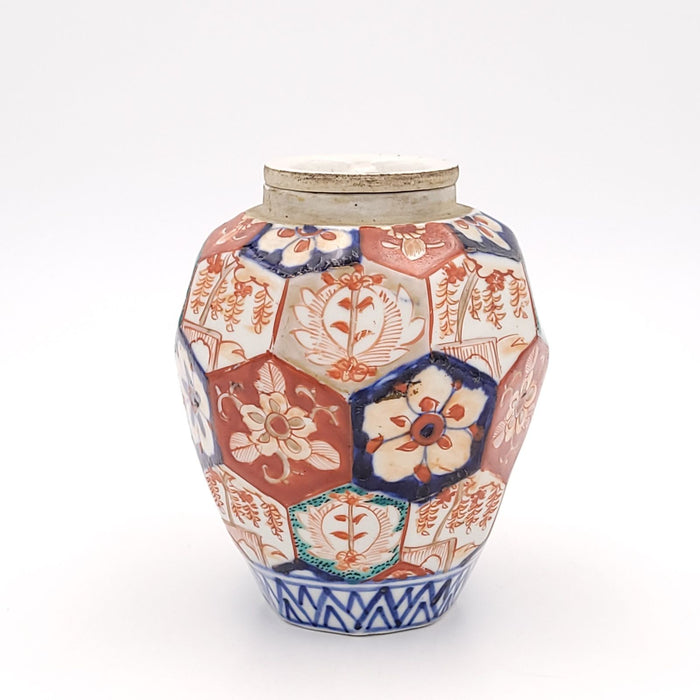 Imari Covered Jar, Japan, 19th century