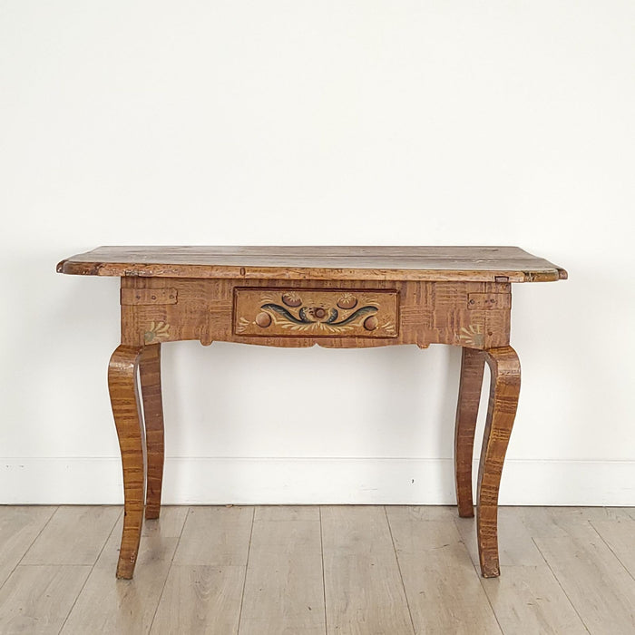 19th Century Painted Swedish Table, circa 1860