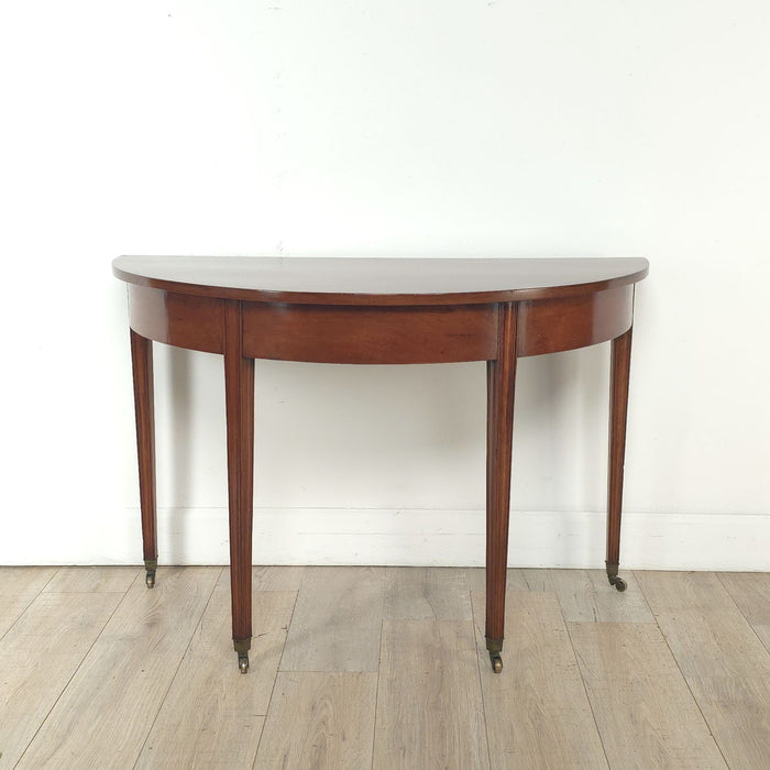 Georgian Demi Lune Table, England circa 1800