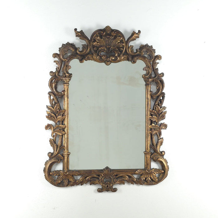 Vintage French Gilt Wood Mirror, circa 1920