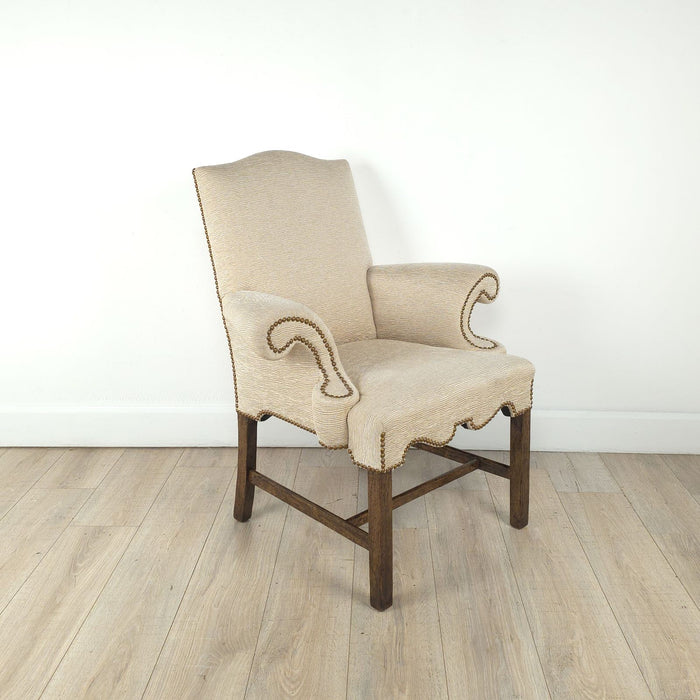Vintage Armchair in the Georgian Style, U.S.A. circa 1970