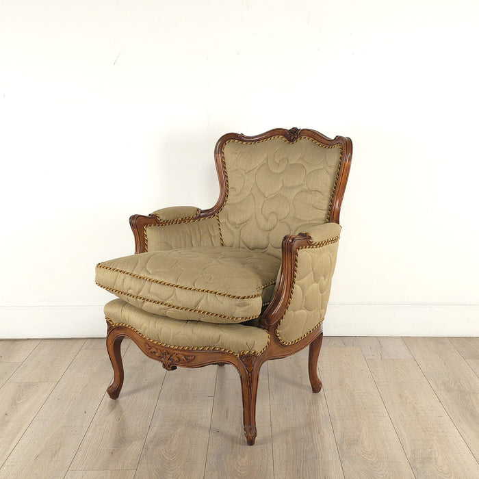Italian Fruitwood Bergère, circa 1970