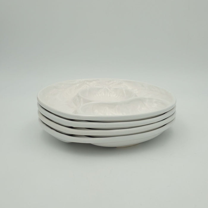 Set of Four Artichoke Plates, U.S.A. circa 1950