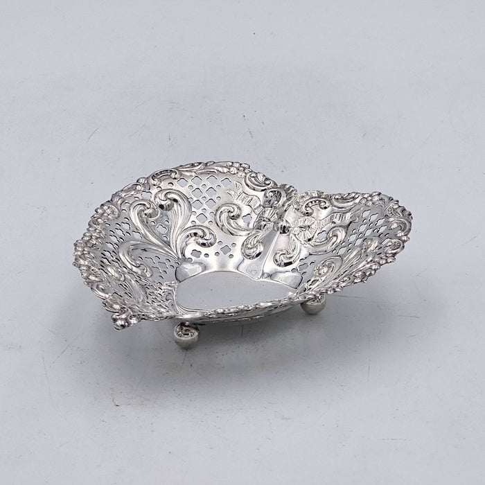 Sterling Heart-Shaped Dish, U.S.A. circa 1930