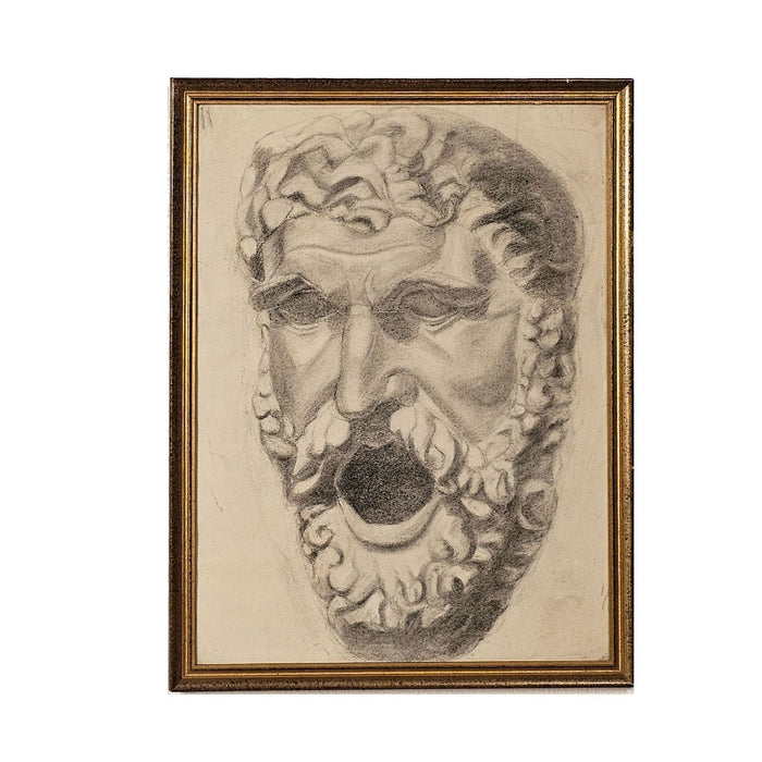 Drawing of a Man, Italy circa 1870