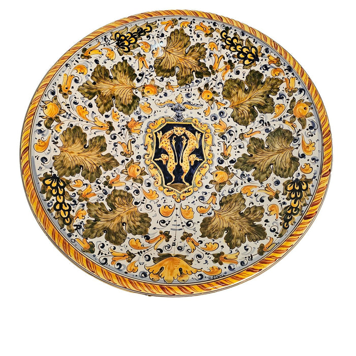 Vintage Italian Majolica Charger