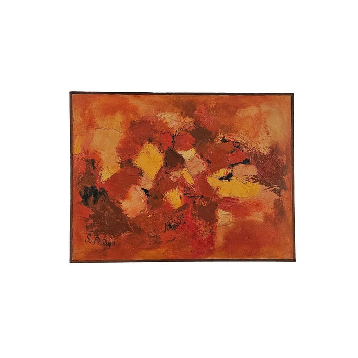 "Pamplona", Signed and Dated S. Phillips, 1965