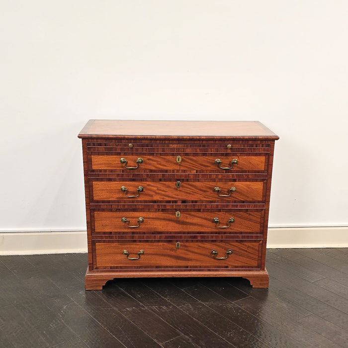 George III Period Mahogany Chest of Drawers, England circa 1790