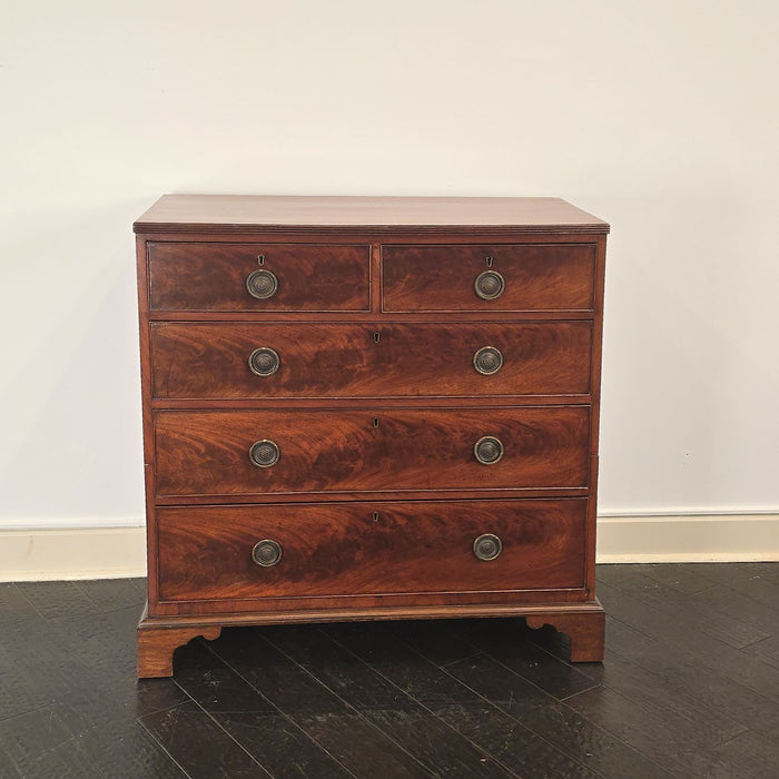 George III Period Mahogany Chest of Drawers, circa 1790