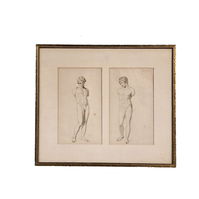 Pair of Italian Neoclassical Engravings, 18th century
