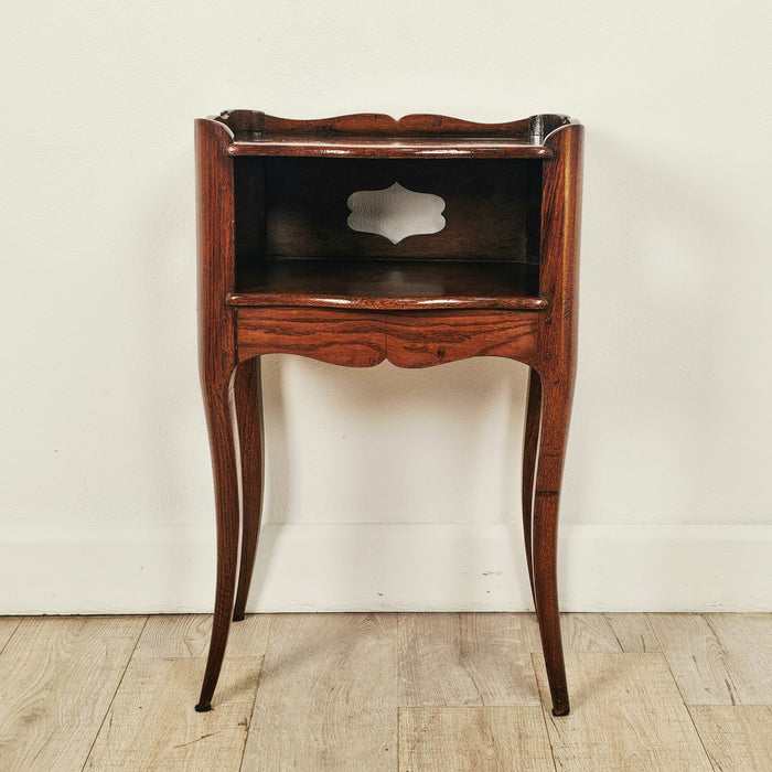 Louis XV Chestnut Table with Drawer, France, 18th century