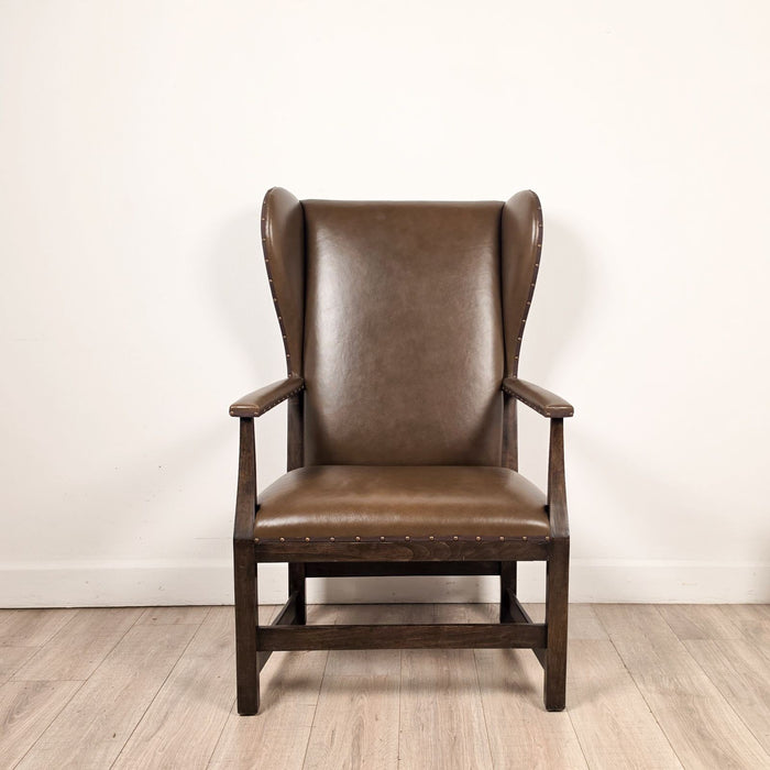 Bespoke Wing Chair, circa 1980