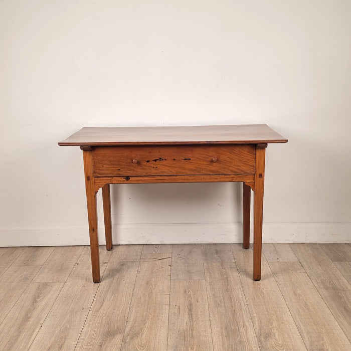 American Fruitwood One-Drawer Tavern Table, circa 1810