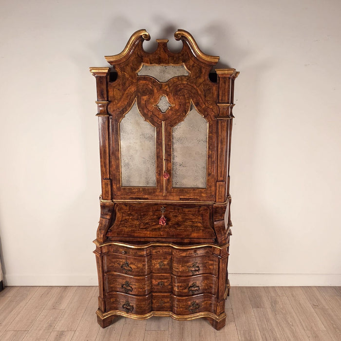 Baroque Style Secretary, Italy circa 1950