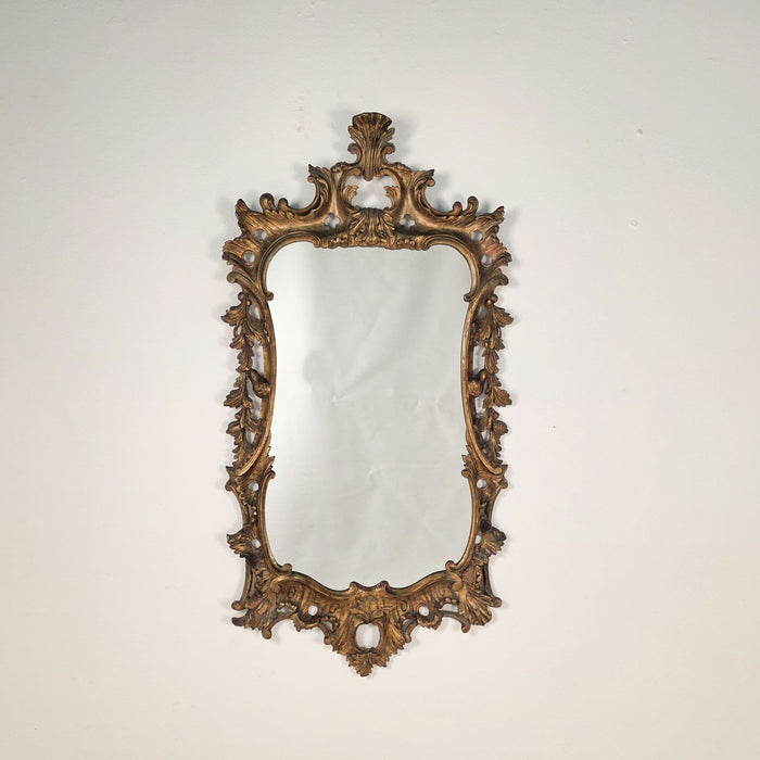 George III Style Gilt Wood Mirror