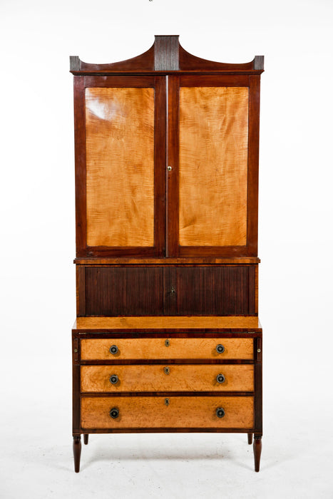 Circa Early 19th Century American Federal Secretary – Bookcase Was $8950