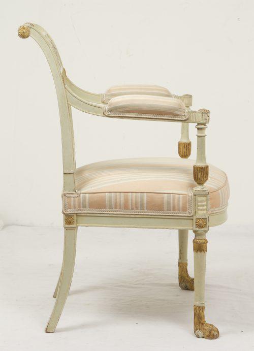 Neoclassical Louis XVI Georges Jacob Chairs - a Pair, France Circa 18th Century