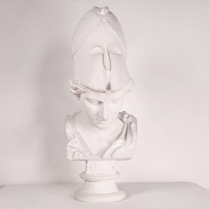 Monumental Plaster Bust of Athena by Caproni, U.S.A. circa 1960