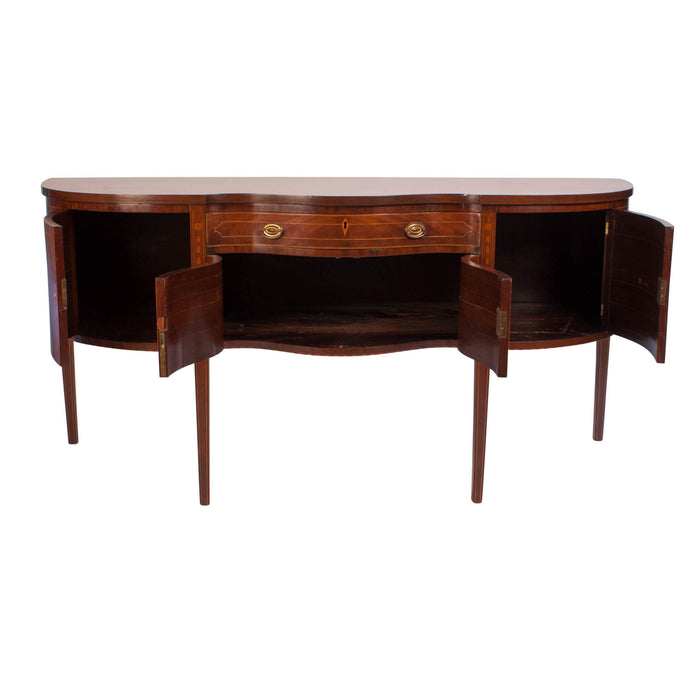 Circa 1800 Federal Mahogany Inlaid Sideboard, New York