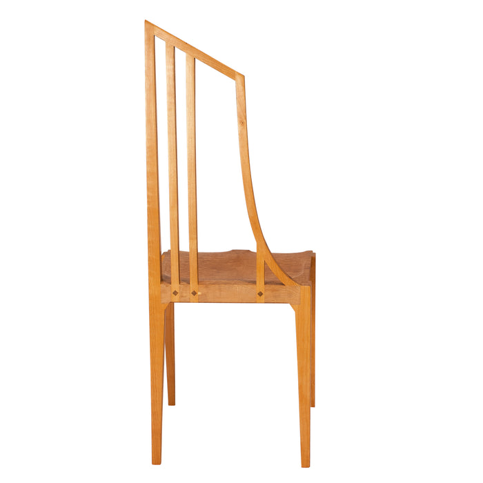 Craftsman Inlaid Side Chair, United States circa 1980